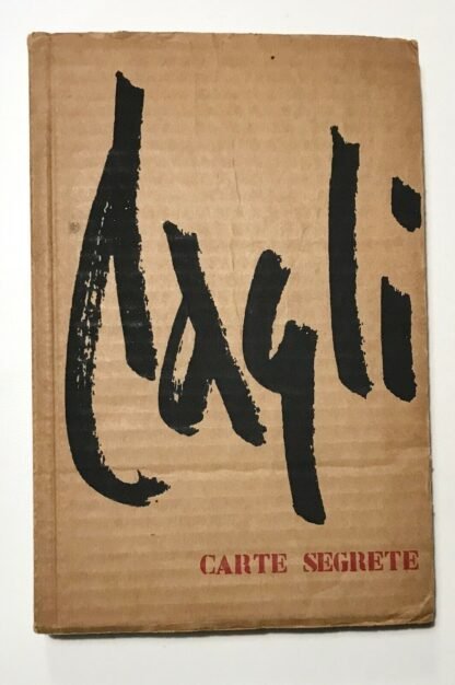 Carte Segrete 1968 22 inediti con 22 moduli di Cagli Enrico Crispolti - immagine 3