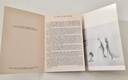 Galleria Incontro d'arte Albert De Bois 1976 disegni gouaches litografie - immagine 3