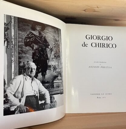 Giorgio de Chirico con una introduzione di Antonio Porcella Ca' d'Oro Roma 1973 - immagine 4