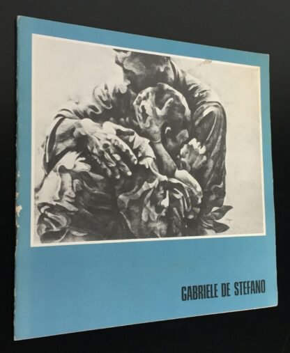 Gabriele De Stefano Galleria La Vetrata Roma  22 marzo 10 aprile 1975