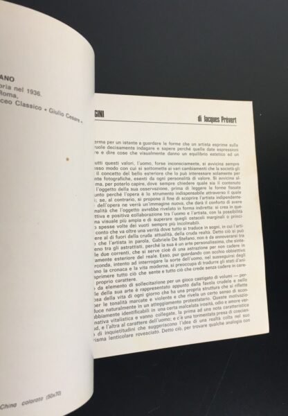 Gabriele De Stefano Galleria La Vetrata Roma  22 marzo 10 aprile 1975 - immagine 4