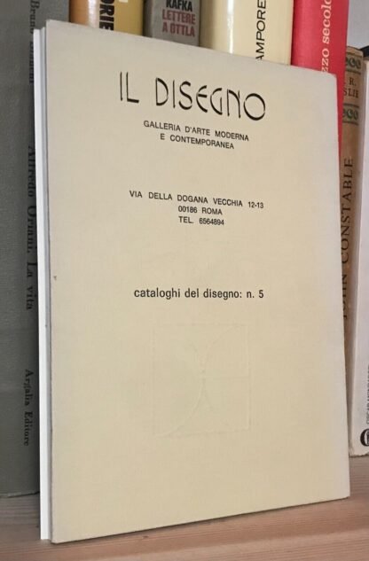 Lucio Del Pezzo Acquarelli Galleria Il Disegno novembre 1979 M. Fagiolo - immagine 2