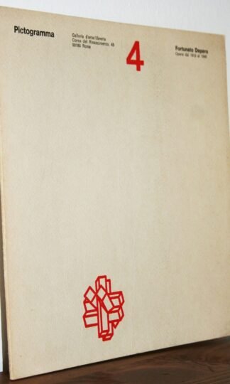 Fortunato Depero opere dal 1913 al 1946 Pictogramma Argan Passoni 1972