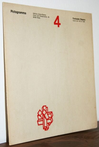 Fortunato Depero opere dal 1913 al 1946 Pictogramma Argan Passoni 1972