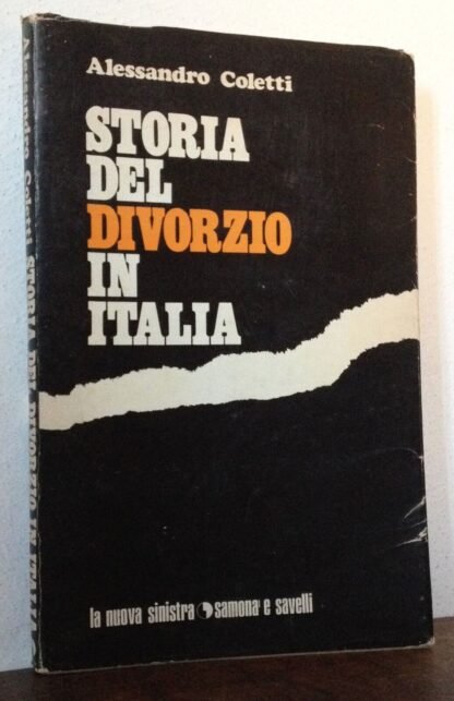 Il Divorzio in Italia La Nuova Italia 1969 prima edizione