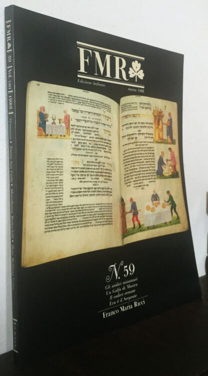 FMR N.59 Edizione italiana marzo 1988 Franco Maria Ricci