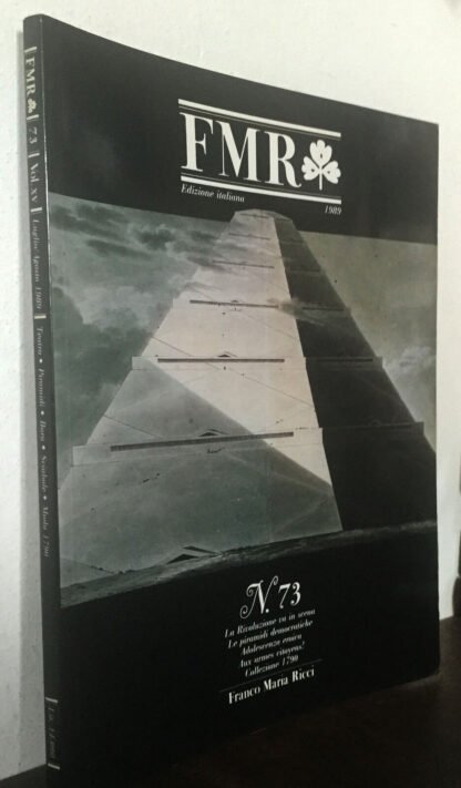 FMR N.73 Edizione italiana Luglio-Agosto 1989 Franco Maria Ricci