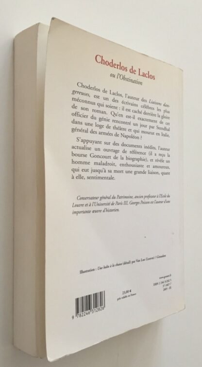 Georges Poisson Choderlos de Laclos ou l'obstination Grasset 2005 - immagine 2