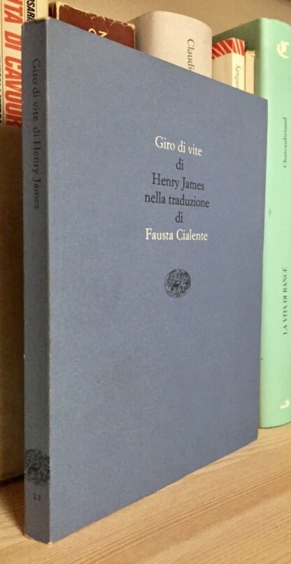 Giro di vite di Henry James nella traduzione di Fausta Cilente 1985