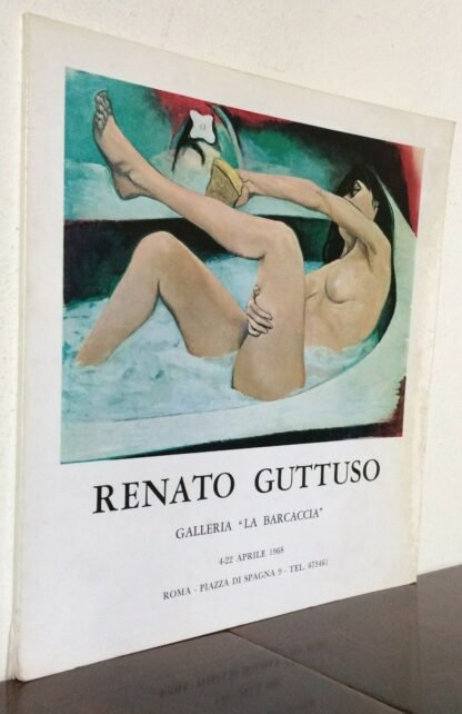 Renato Guttuso catalogo Galleria La Barcaccia 1968