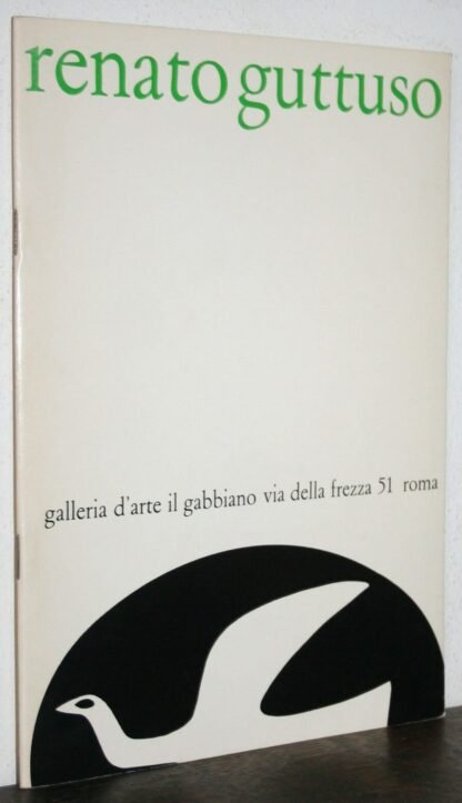 Renato Guttuso Galleria il Gabbiano Roma 1974