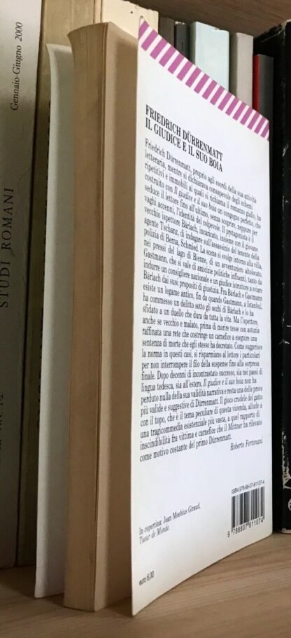 Friedrich Dürrenmatt  Il giudice e il suo boia Feltrinelli 2007 - immagine 2