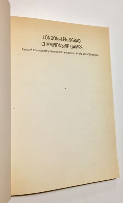 Kasparov London-Leningrad Championship Games Pergamon Press 1987 - immagine 6
