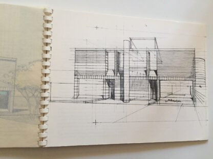 William Kirby Lockard Drawing as a means to architecture Reinhold Book C. 1968 - immagine 7