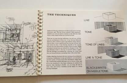 William Kirby Lockard Drawing as a means to architecture Reinhold Book C. 1968 - immagine 6