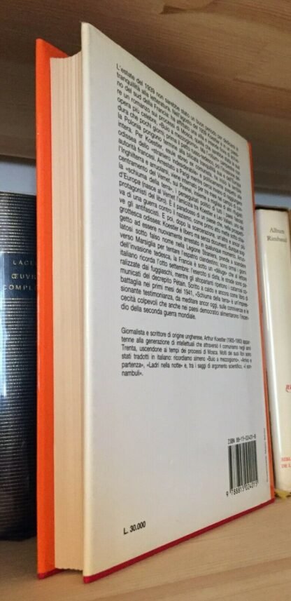 Arthur Koestler Schiuma della terra il Mulino luglio 1989 - immagine 2
