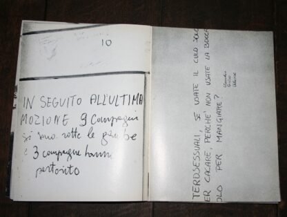La critica sociologica 41 Primavera 1977 foto graffiti università Alfio di Bella - immagine 5