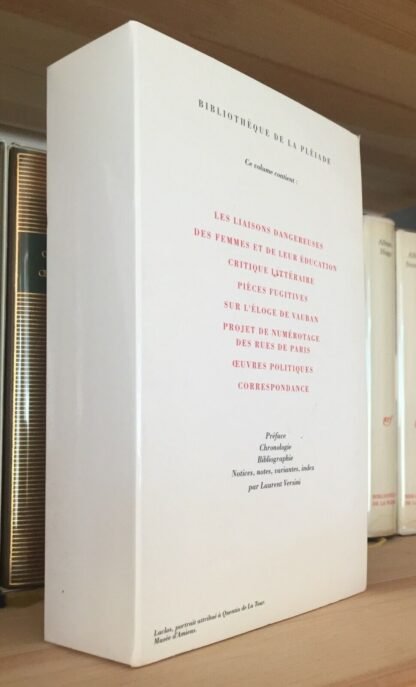 Laclos Œuvres complètes Gallimard Bibliothèque de la Pléiade, 2007 - immagine 3