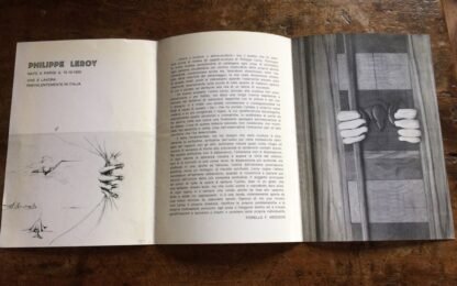Philippe Leroy pieghevole club delle idee Roma 1978 - immagine 3