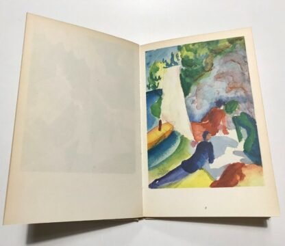 August Macke Aquarelle Piper-Bücherei Nachwort von Wolfgang Macke 1958 - immagine 6