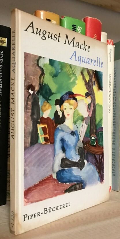 August Macke Aquarelle Piper-Bücherei Nachwort von Wolfgang Macke 1958 - immagine 2