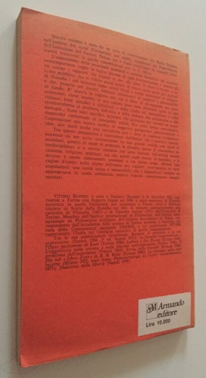 Mathieu Temi e problemi della filosofia contemporanea Armando 1981 seconda ed. - immagine 2