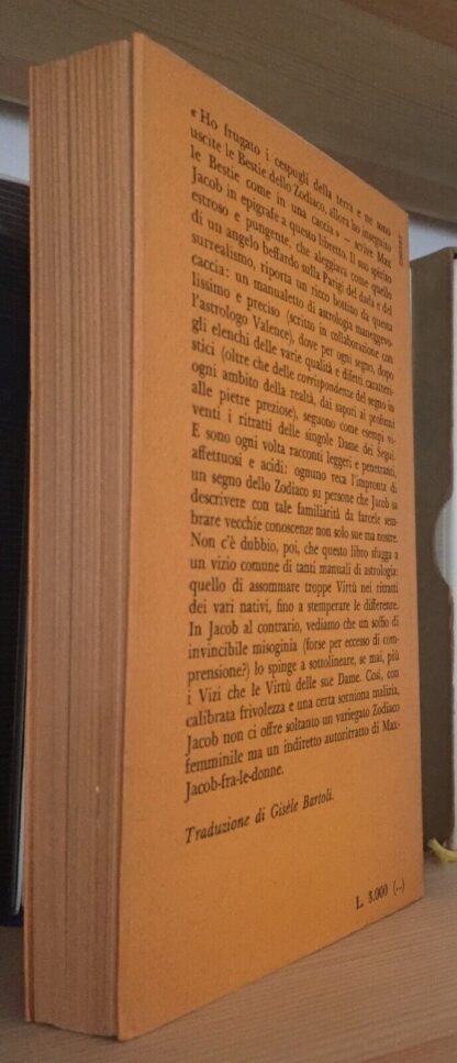 Max Jacob Claude Valence Specchio d'astrologia Adelphi 1978 - immagine 2