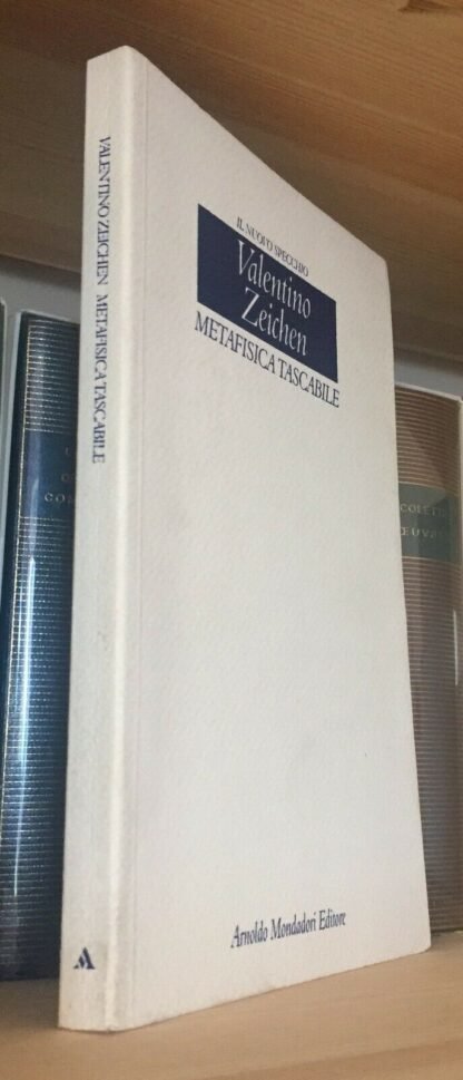 Valentino Zeichen Metafisica tascabile Mondadori il nuovoSpecchio settembre 1997