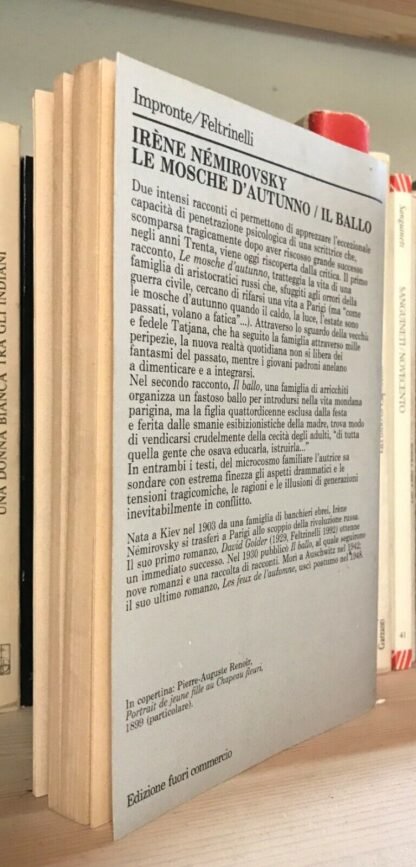 Nemirovsky Le mosche d'autunno Il ballo Feltrinelli ed. fuori commercio 1992 - immagine 2