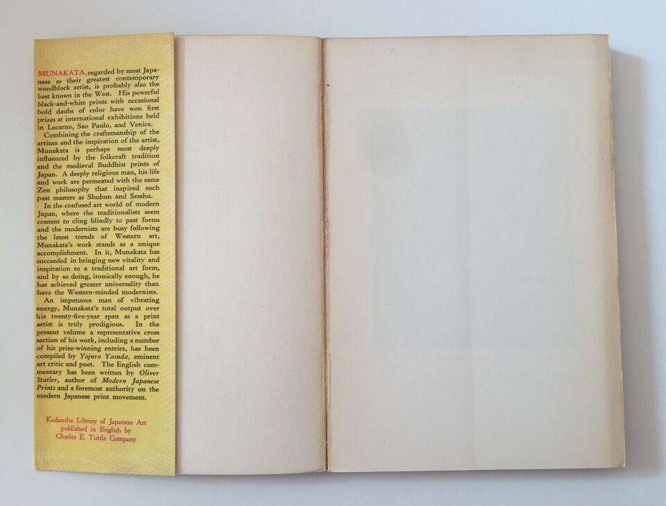 Shiko Munakata Library Of Japanese Art No. 12 second printing 1959 - immagine 3