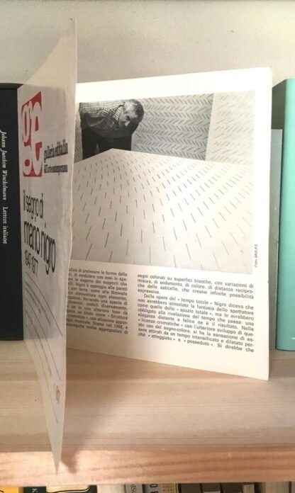 Galleria editalia pieghevole inaugurazione Il segno di Mario Nigro 1947-1977 - immagine 3