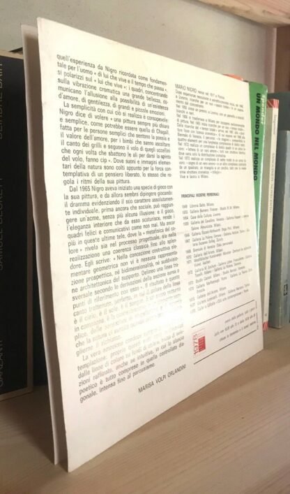 Galleria editalia pieghevole inaugurazione Il segno di Mario Nigro 1947-1977 - immagine 2
