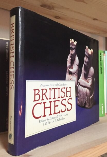 Pergamon Press 50th Chess Book British Cess Botterill Levy Rice Richardson 1983