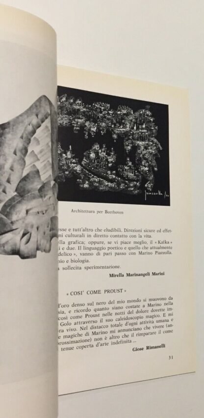 Testimonianze per Marino Piazzolla Edizioni Fermenti 1981 - immagine 6