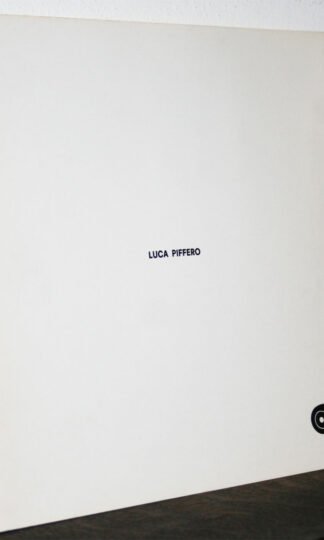 Luca Piffero catalogo mostra Centro Giorgio Morandi Roma 1977