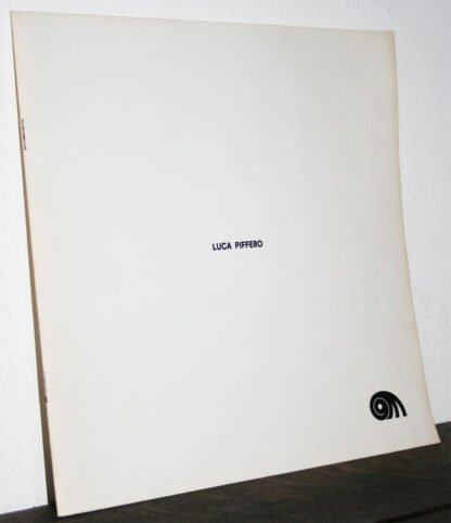 Luca Piffero catalogo mostra Centro Giorgio Morandi Roma 1977