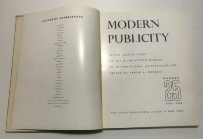 No. 25 Modern Publicity Silver Jubilee Issue 1955-1956 The Studio Publications - immagine 3