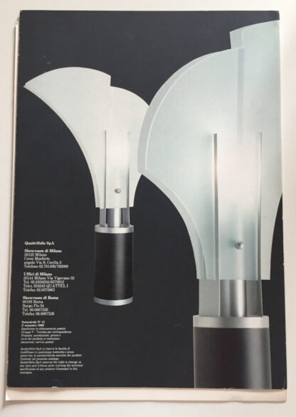 Quattrifolio Novità 1989 depliant - listino prezzi - immagine 2