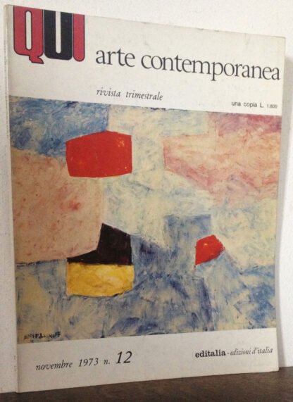 QUI arte contemporanea n.12  novembre 1973  Poliakoff