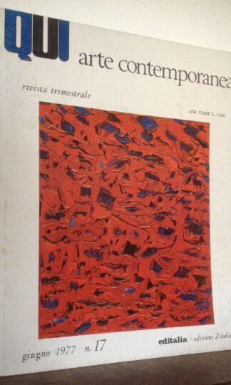QUI arte contemporanea n.17 giugno 1977 Sadun
