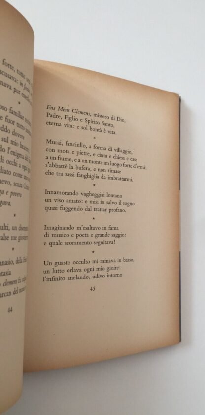 Clemente Rebora Canti dell'infermità raccolti da Vanni Scheiwiller 1957 - immagine 6