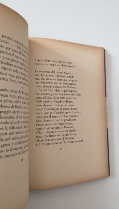 Clemente Rebora Canti dell'infermità raccolti da Vanni Scheiwiller 1957 - immagine 7