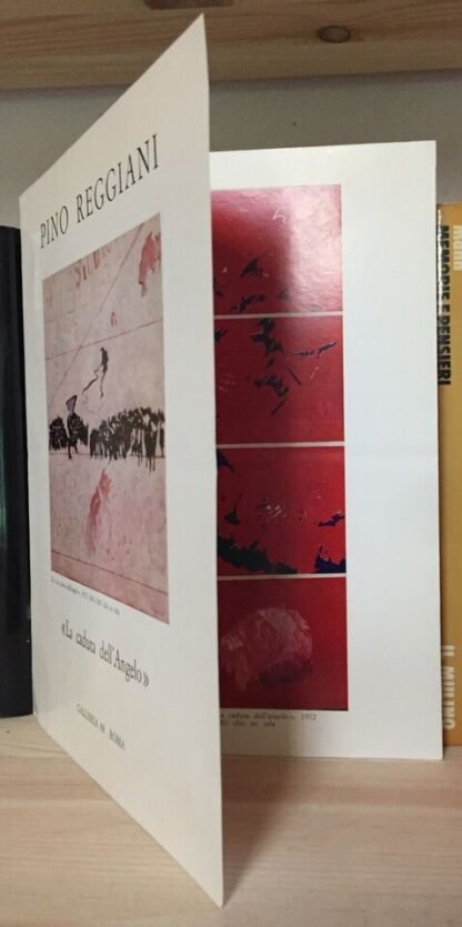 Pino Reggiani pieghevole mostra Roma  Galleria 88 Roma - immagine 2