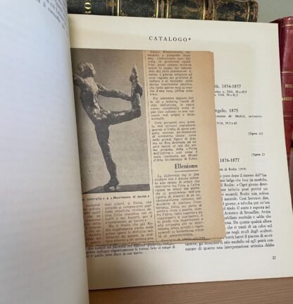 Auguste Rodin ( 1840-1917) catalogo della mostra Accademia di Francia Villa Medici 1967 - immagine 6