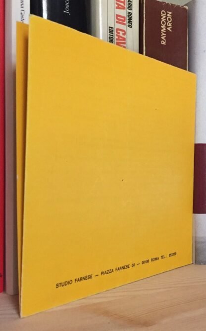 Osvaldo Romberg pieghevole personale Studio Farnese Roma marzo 1971 - immagine 2