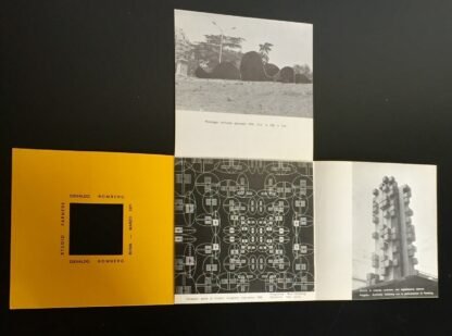 Osvaldo Romberg pieghevole personale Studio Farnese Roma marzo 1971 - immagine 6