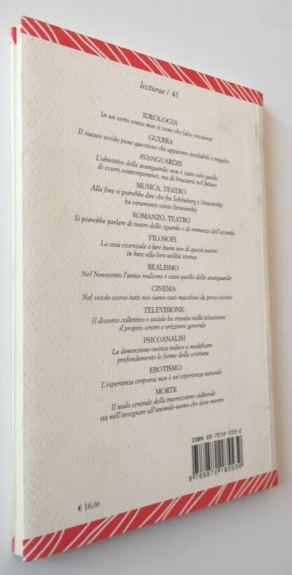 Sanguineti / Novecento Conversazioni sulla cultura del ventesimo secolo 2005 - immagine 2