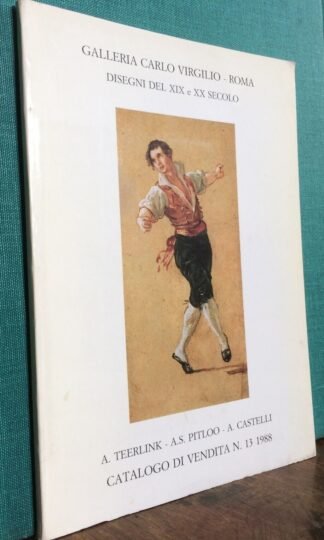 Teerlink Pitloo Castelli catalogo 13 Galleria Carlo Virgilio 1988 Disegni