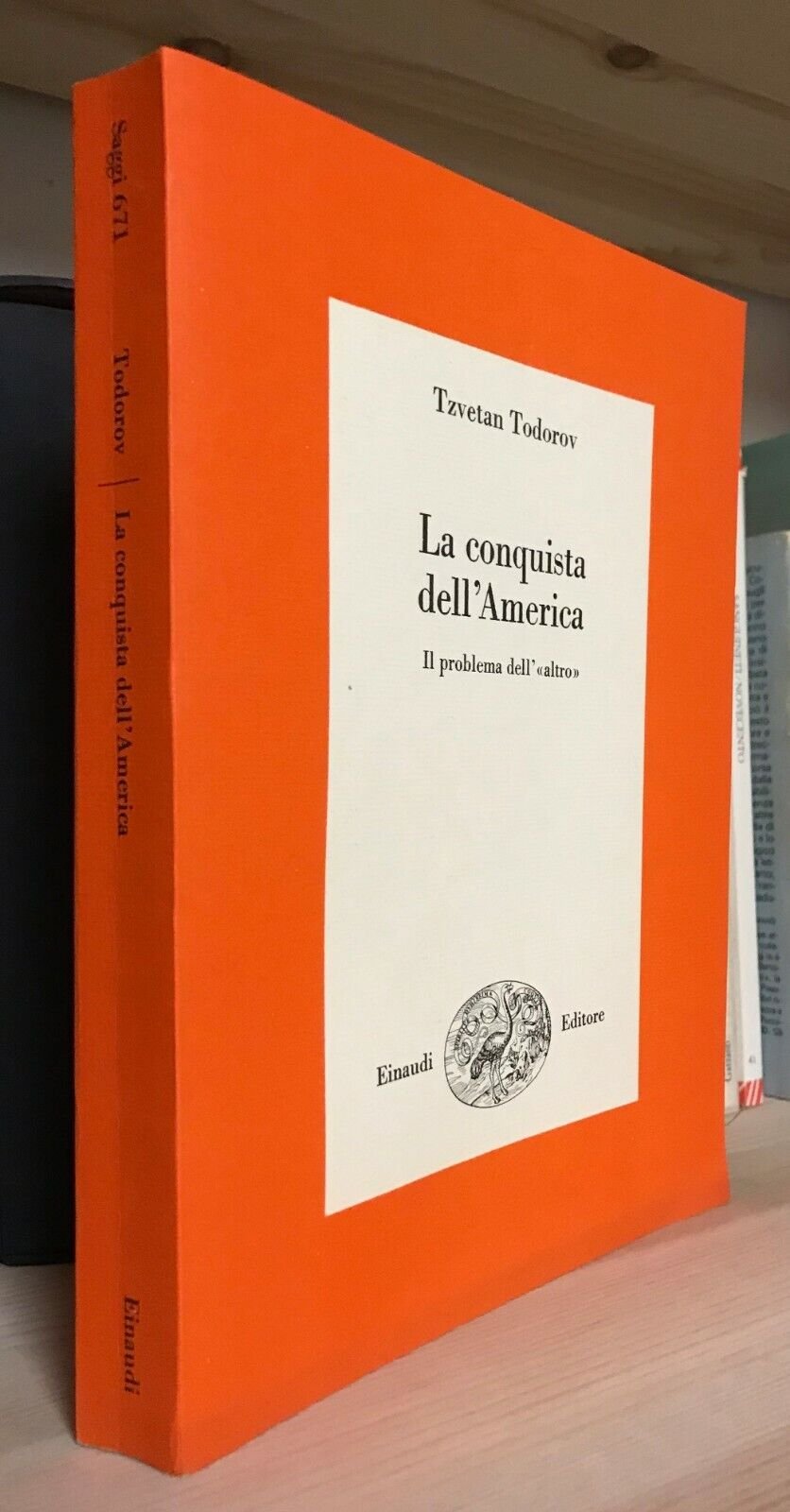 Todorov la conquista dell'America il problema dell'"altro" Einaudi saggi 1989 - immagine 4