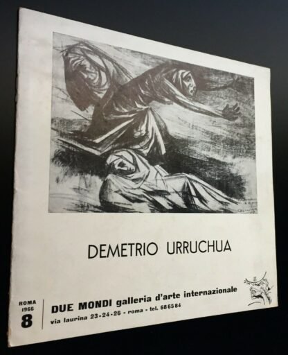 Demetrio Urruchua catalogo Galleria Due Mondi Roma 1966